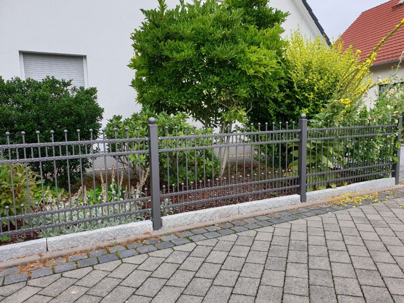 Aluminum Fence Construction in Alpharetta, GA