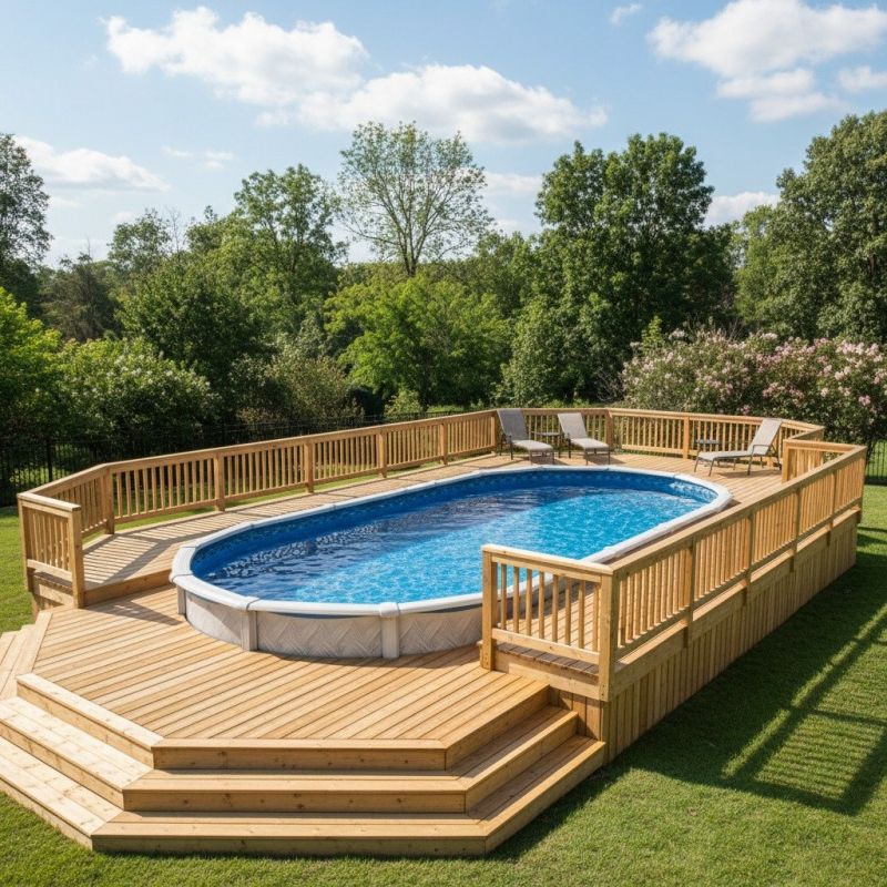 Local Ground Level Deck Construction in Crownsville, MD