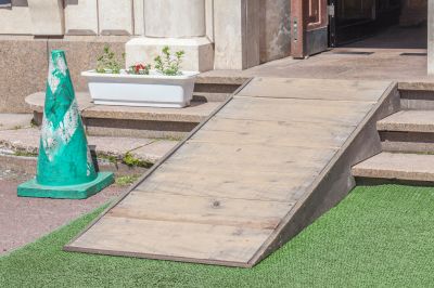 Local Wood Ramp Installation in Holly, MI